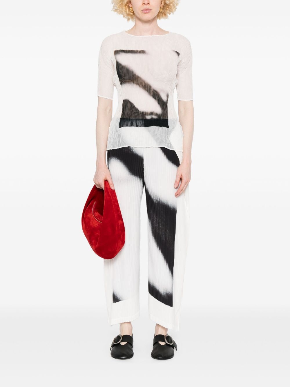 pleated top - 2