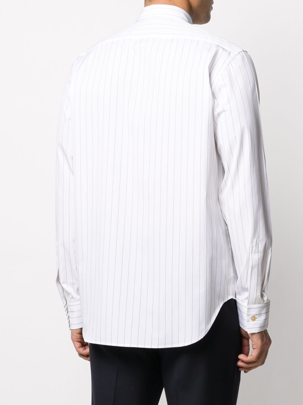 striped tailored shirt - 4