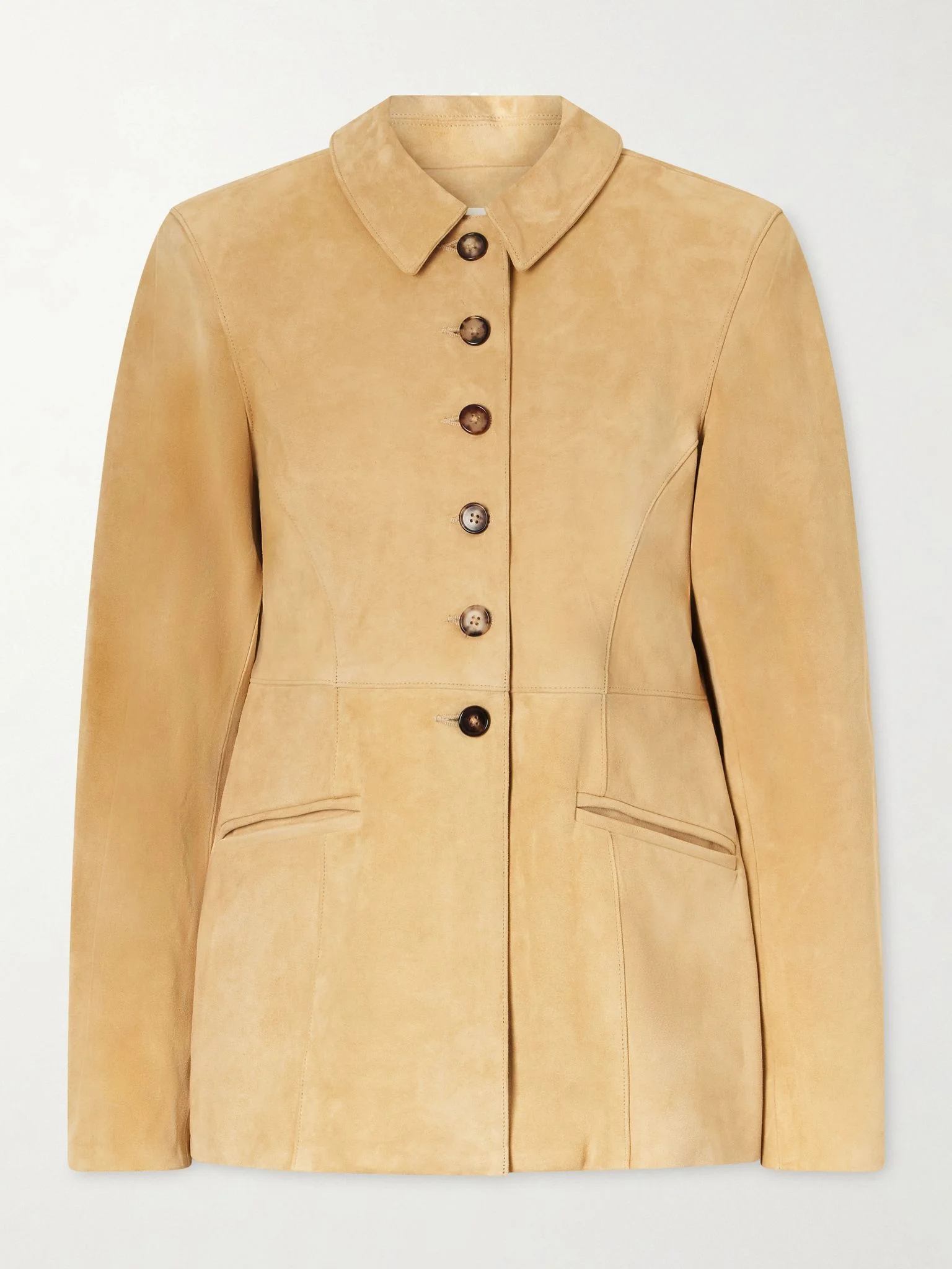 The Barclay suede jacket Tan - 1