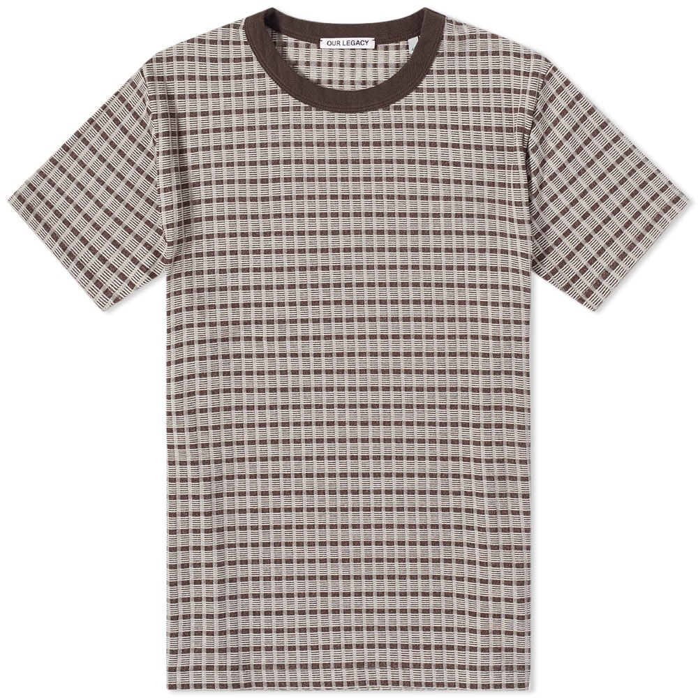 Our Legacy New Box Jacquard Tee - 1