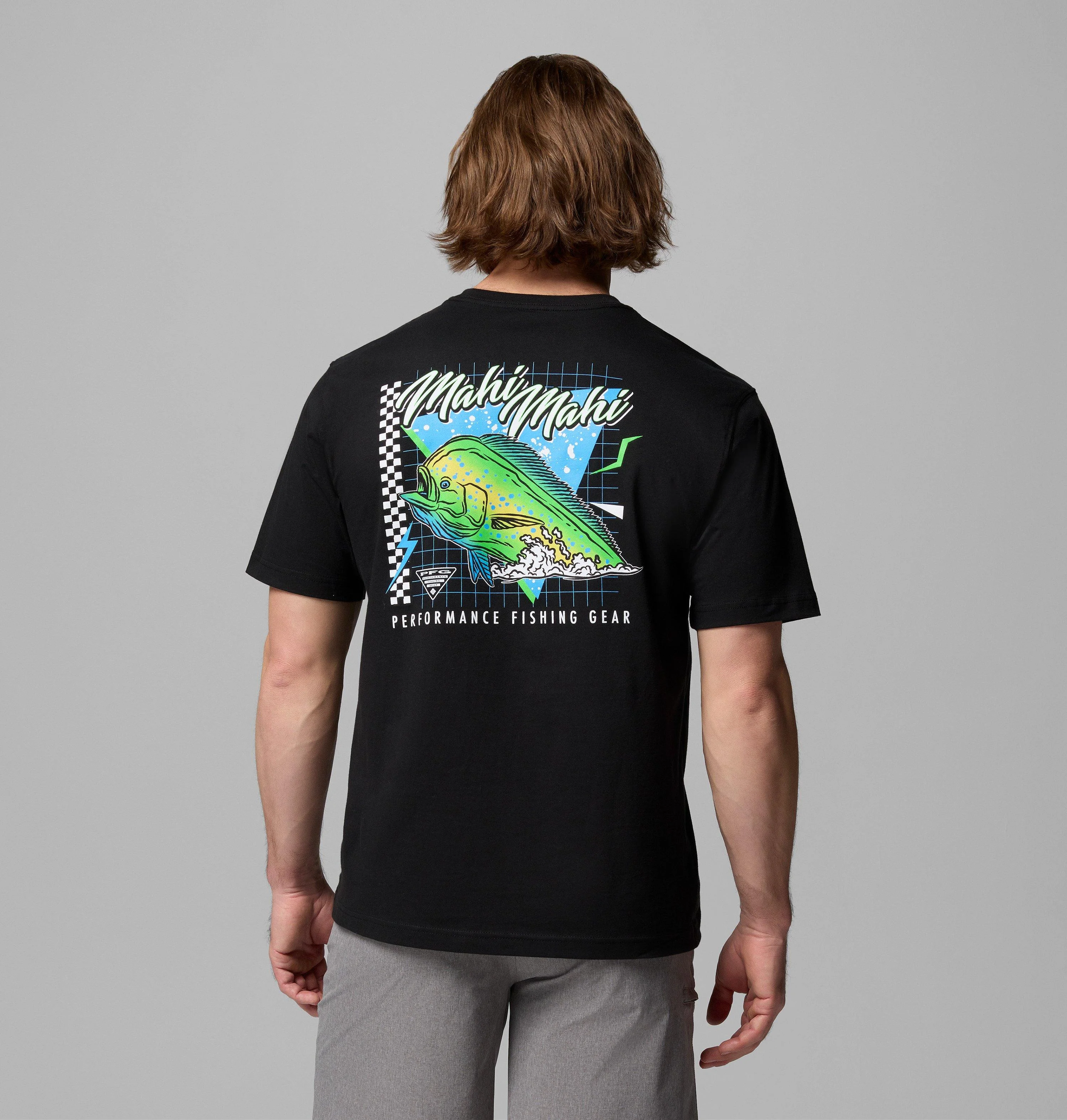 Men's Neon Mahi Mahi PFG T-Shirt - 1