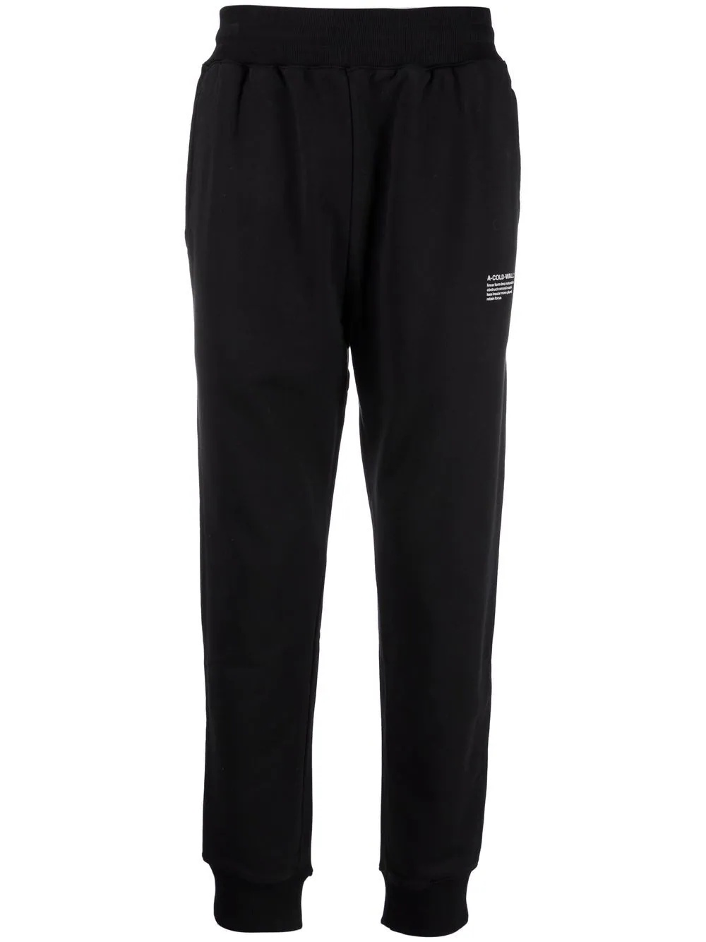 logo-print track pants - 1