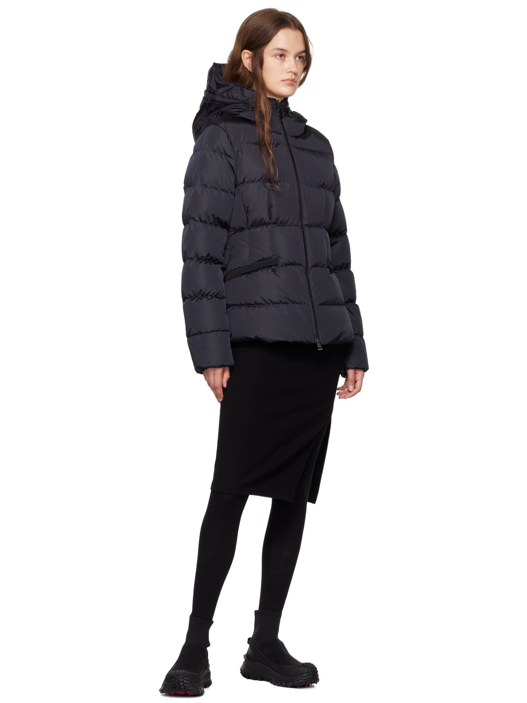 Navy Avoce Down Jacket - 5