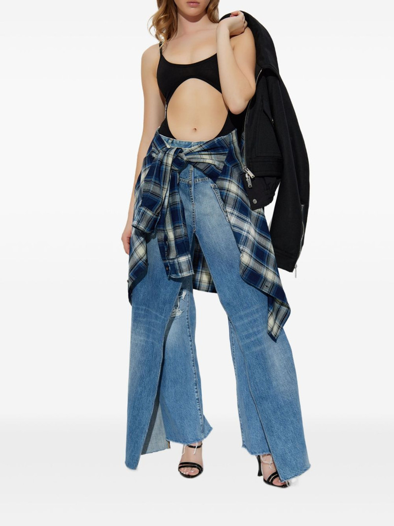 DSQUARED2 x BETTTER cut-out detail bodysuit outlook