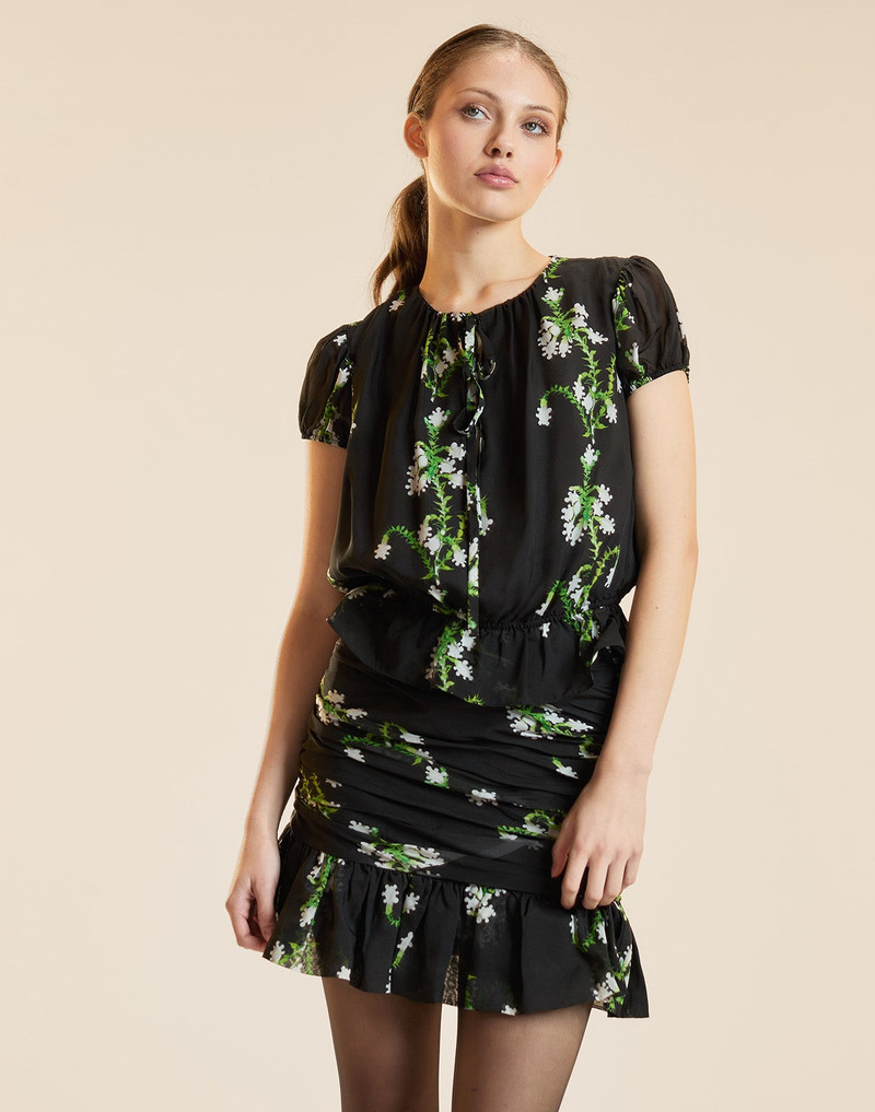 CYNTHIA ROWLEY Ivy League Mini Skirt outlook