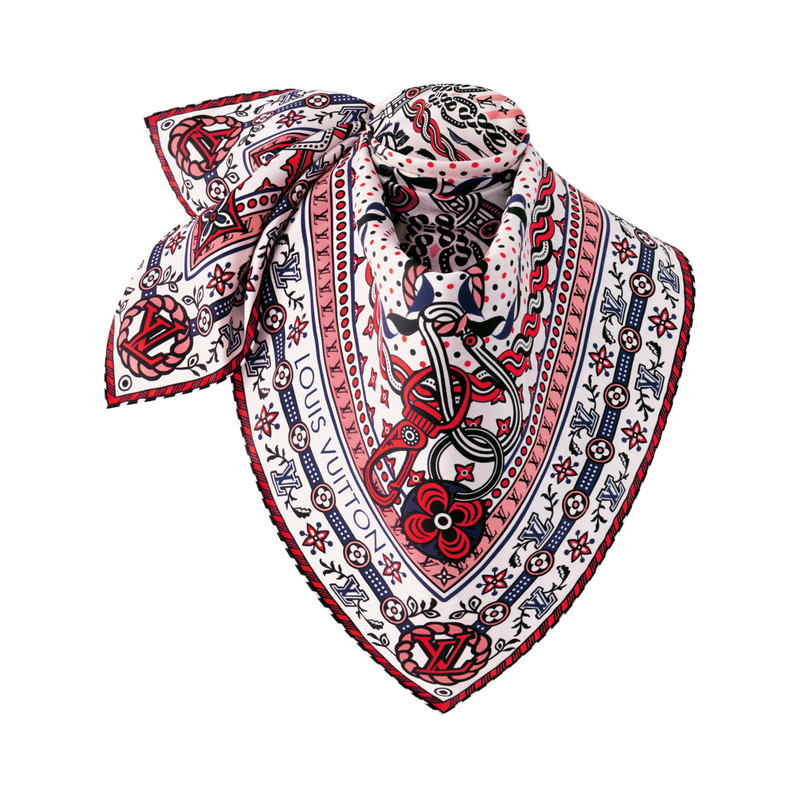 Louis Vuitton Summer Garden Square 90 outlook