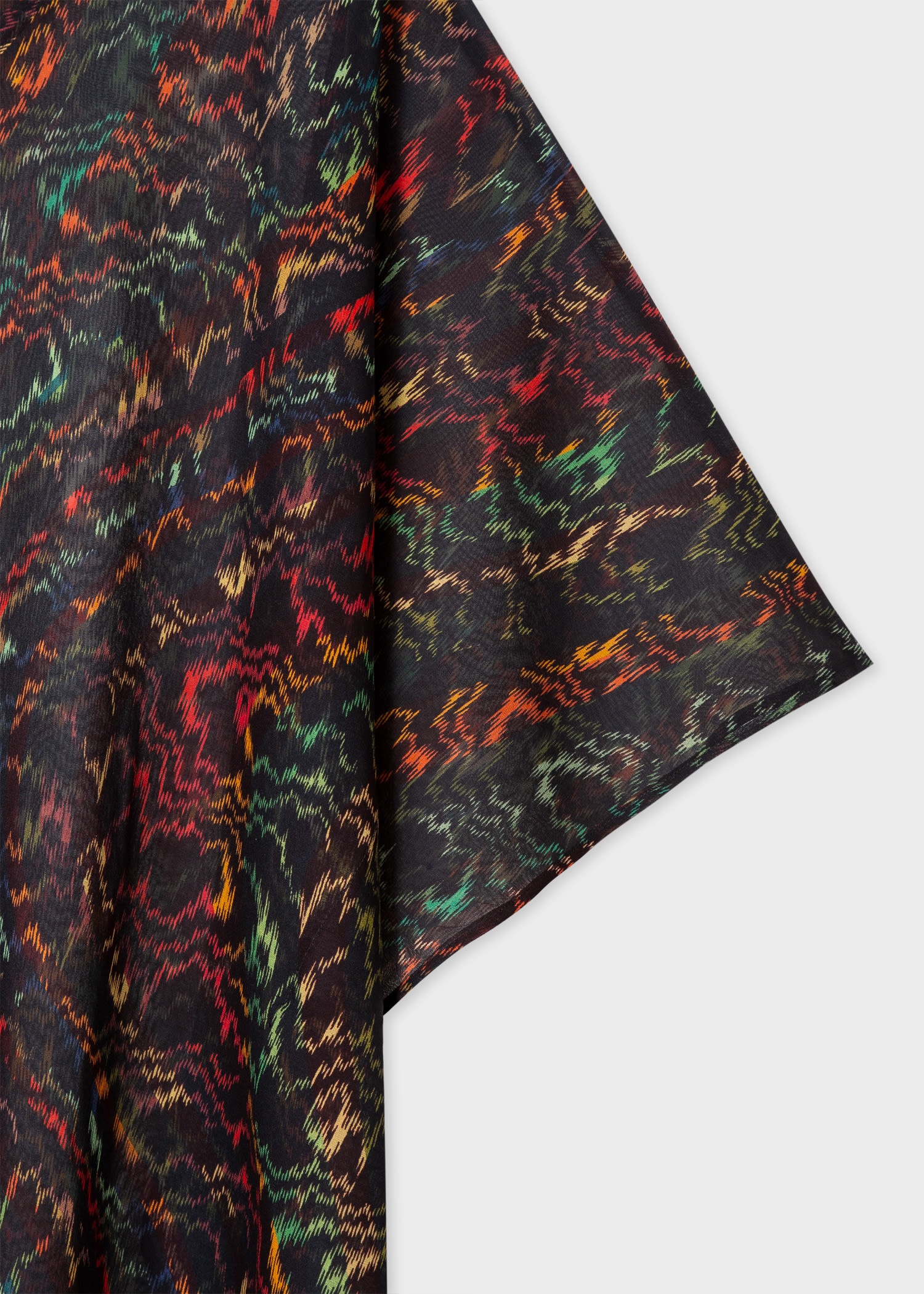 Sheer Swirl Silk Tunic - 2