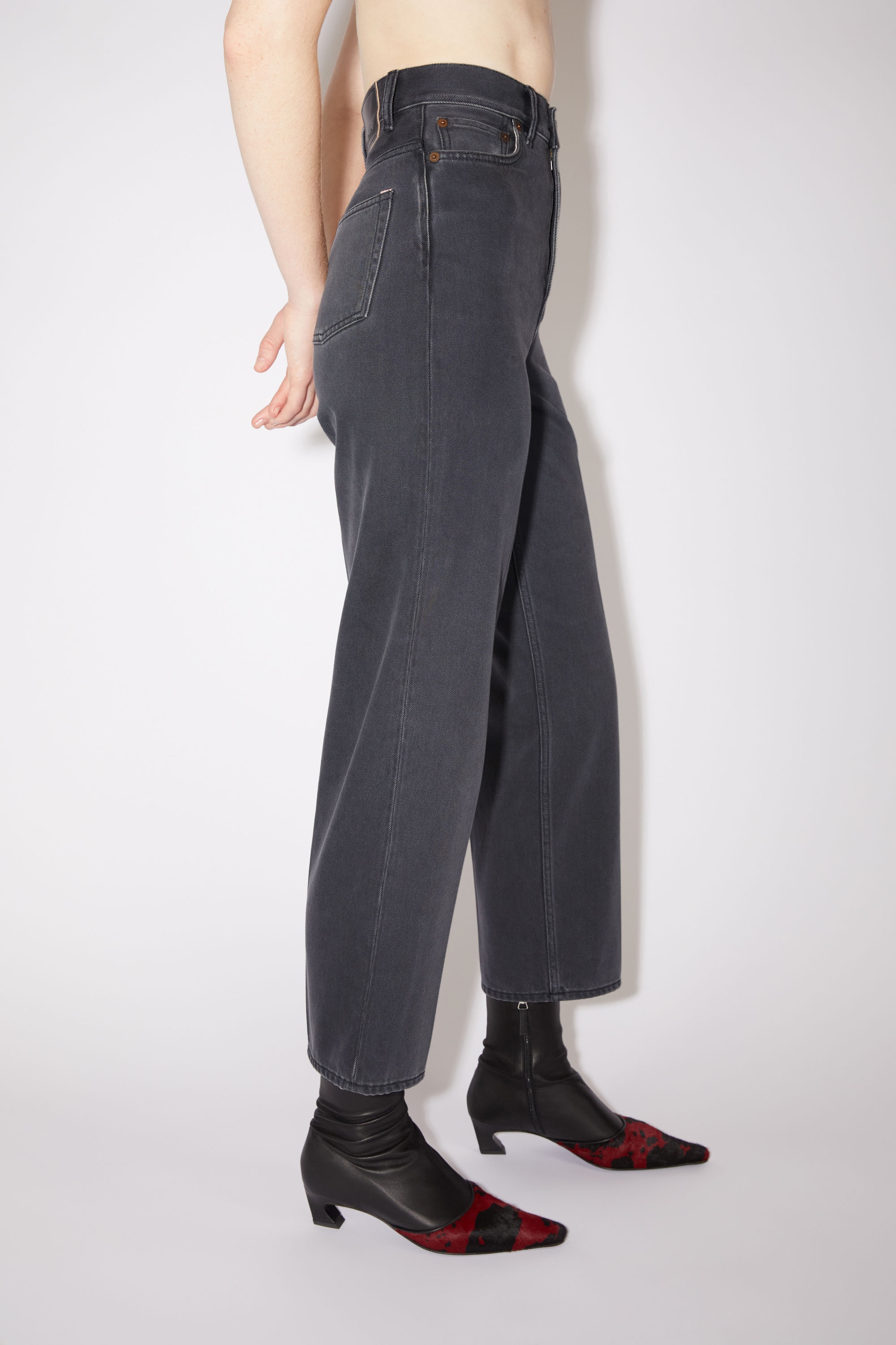 Relaxed fit jeans -1993 - Dark grey - 4