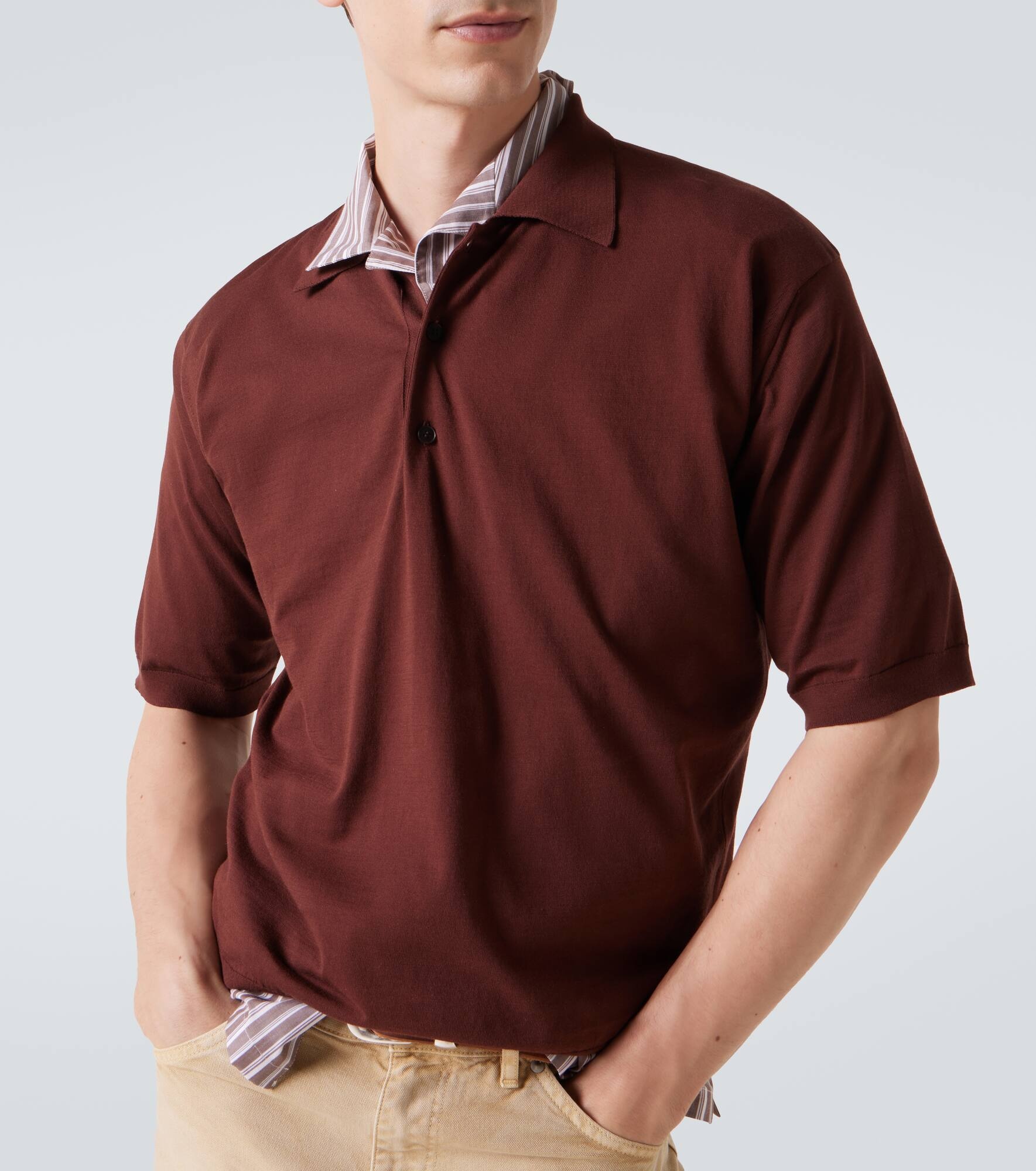 Cotton polo shirt - 5