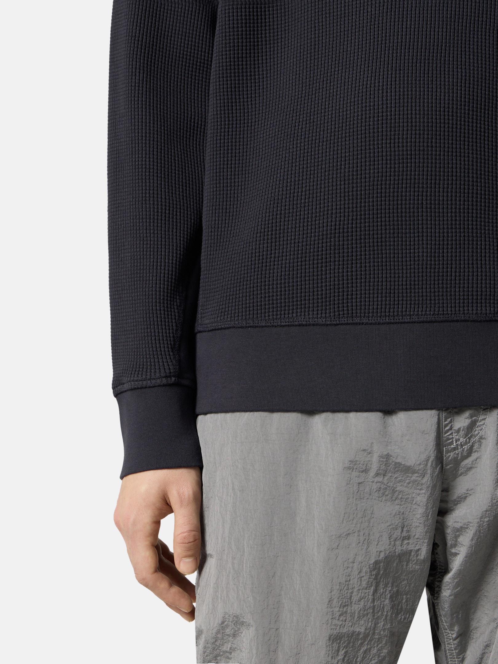 6100008 ORGANIC COTTON WAFFLE FLEECE - 5