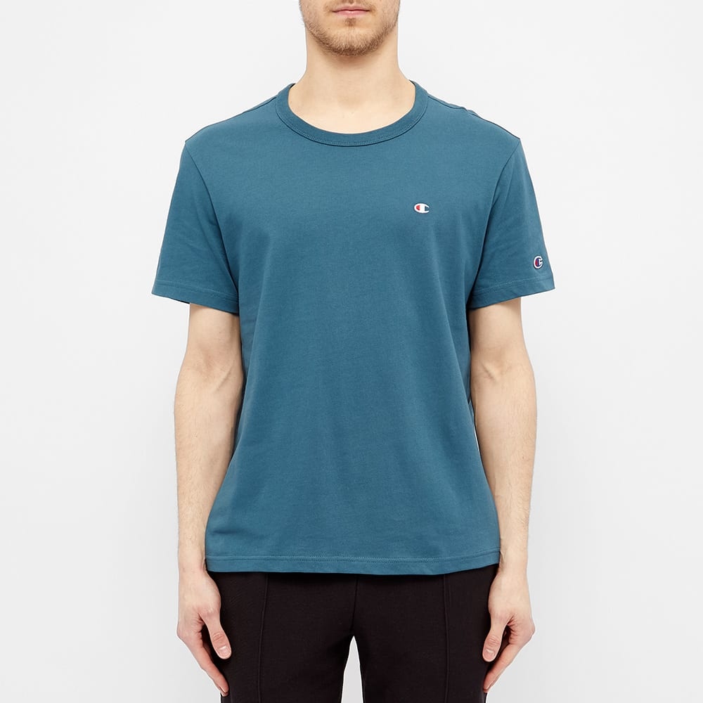 Champion Reverse Weave Chest Logo Tee - 4