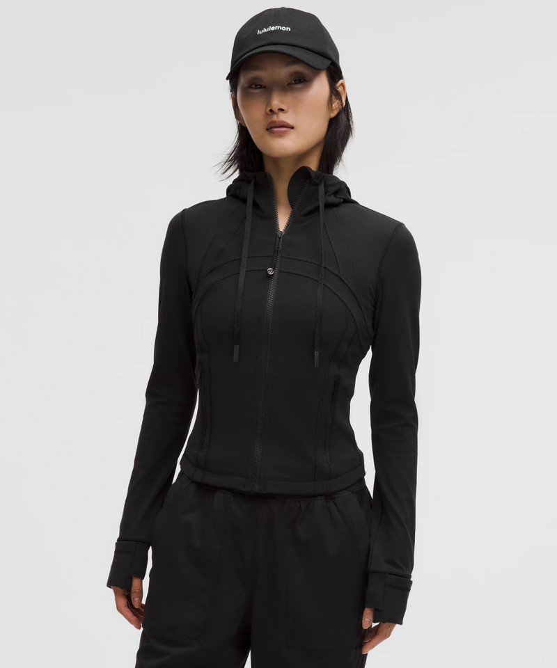 Define Cropped Hooded Jacket *Nulu 1