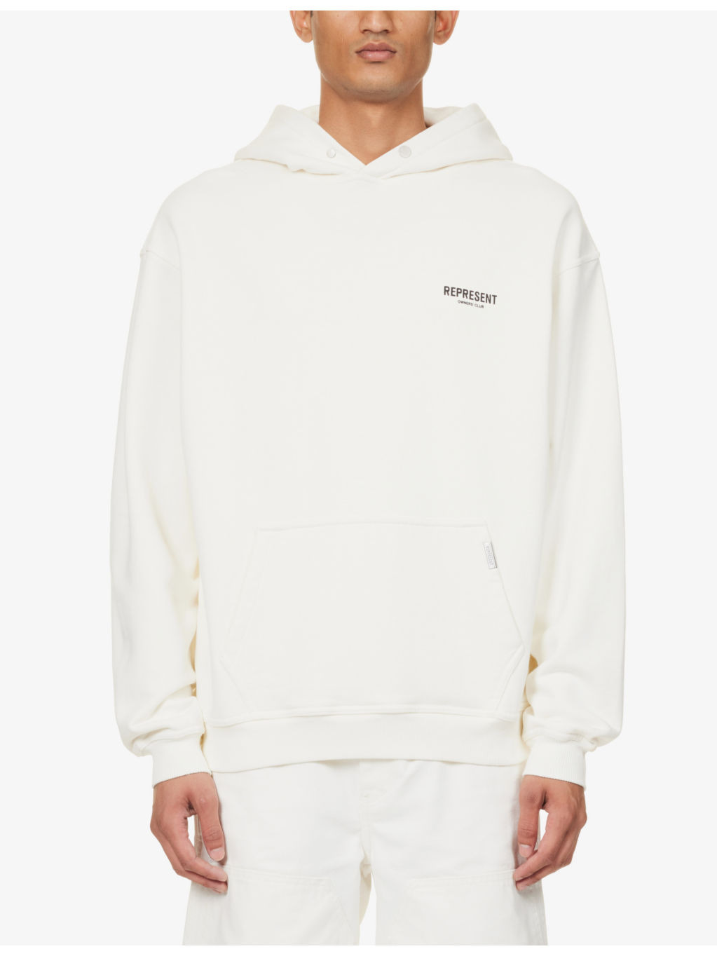 Owners' Club graphic-print relaxed-fit cotton-jersey hoody - 3
