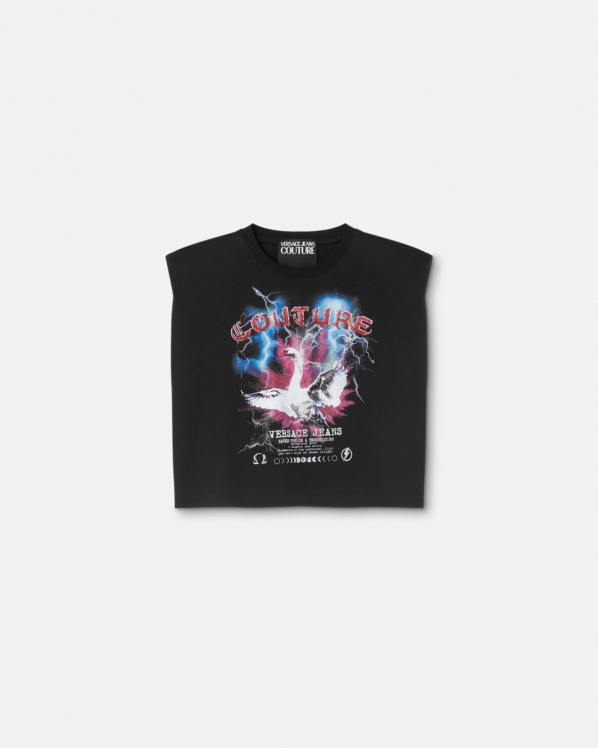 Swan Lake Logo Crop T-Shirt - 1