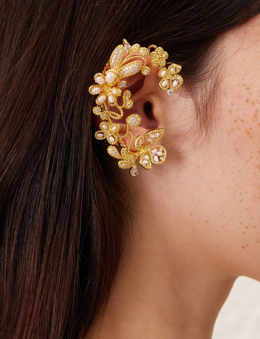 ZIMMERMANN BLOOM EAR CUFF - 2