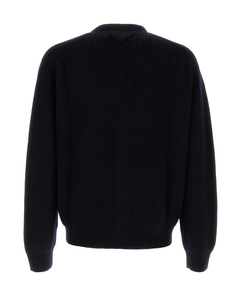 Prada Dark Blue Cashmere Cardigan outlook