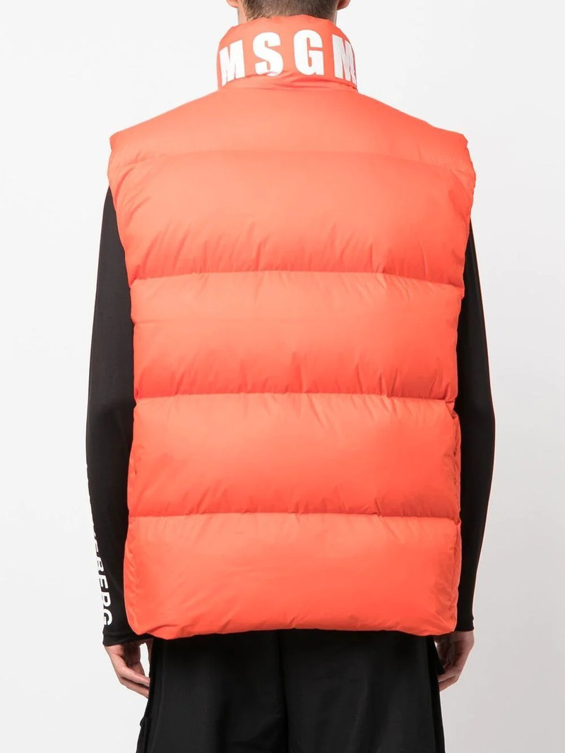 padded zip gilet 4