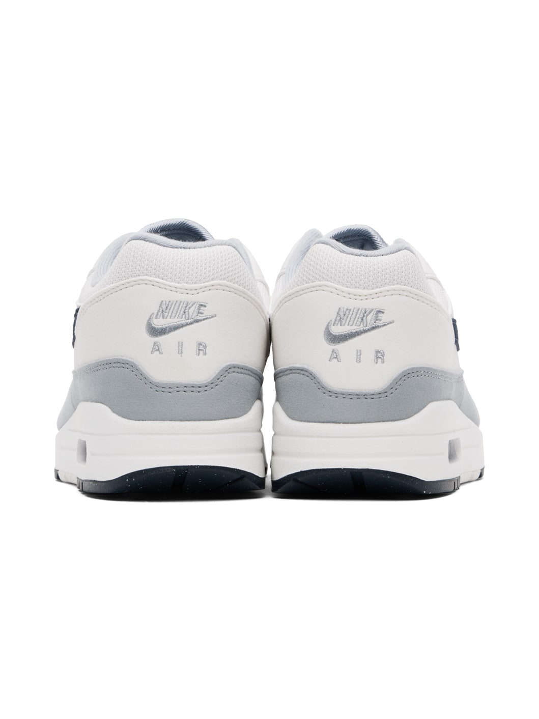 White & Gray Air Max 1 Sneakers - 2