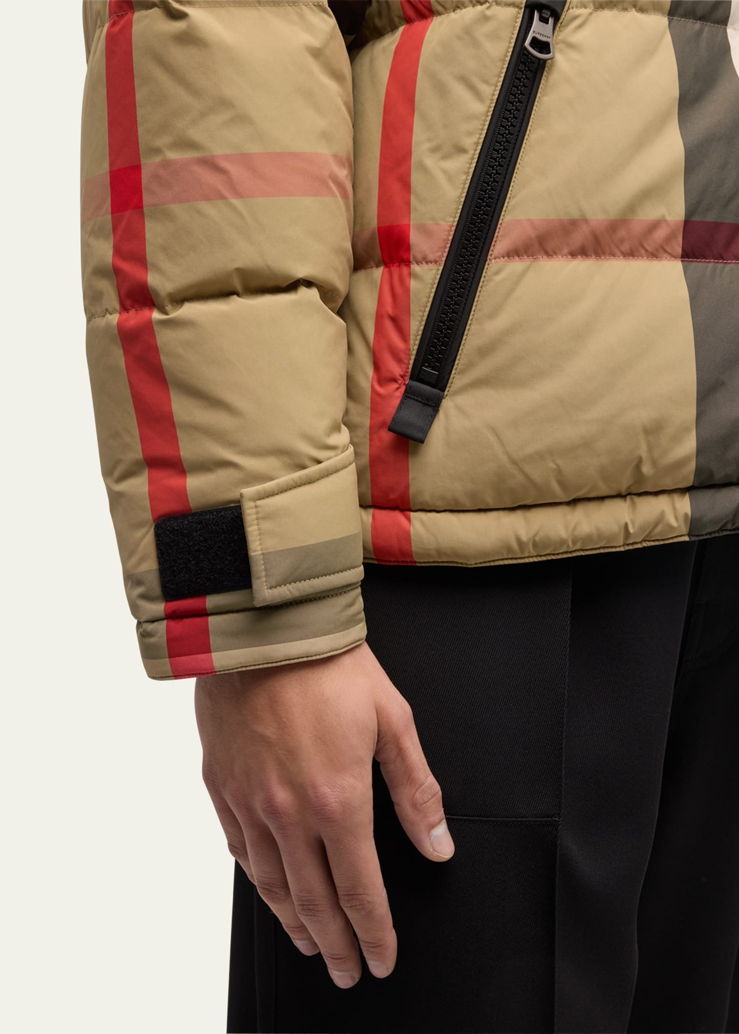 Men's Rutland Check Puffer Jacket - 5