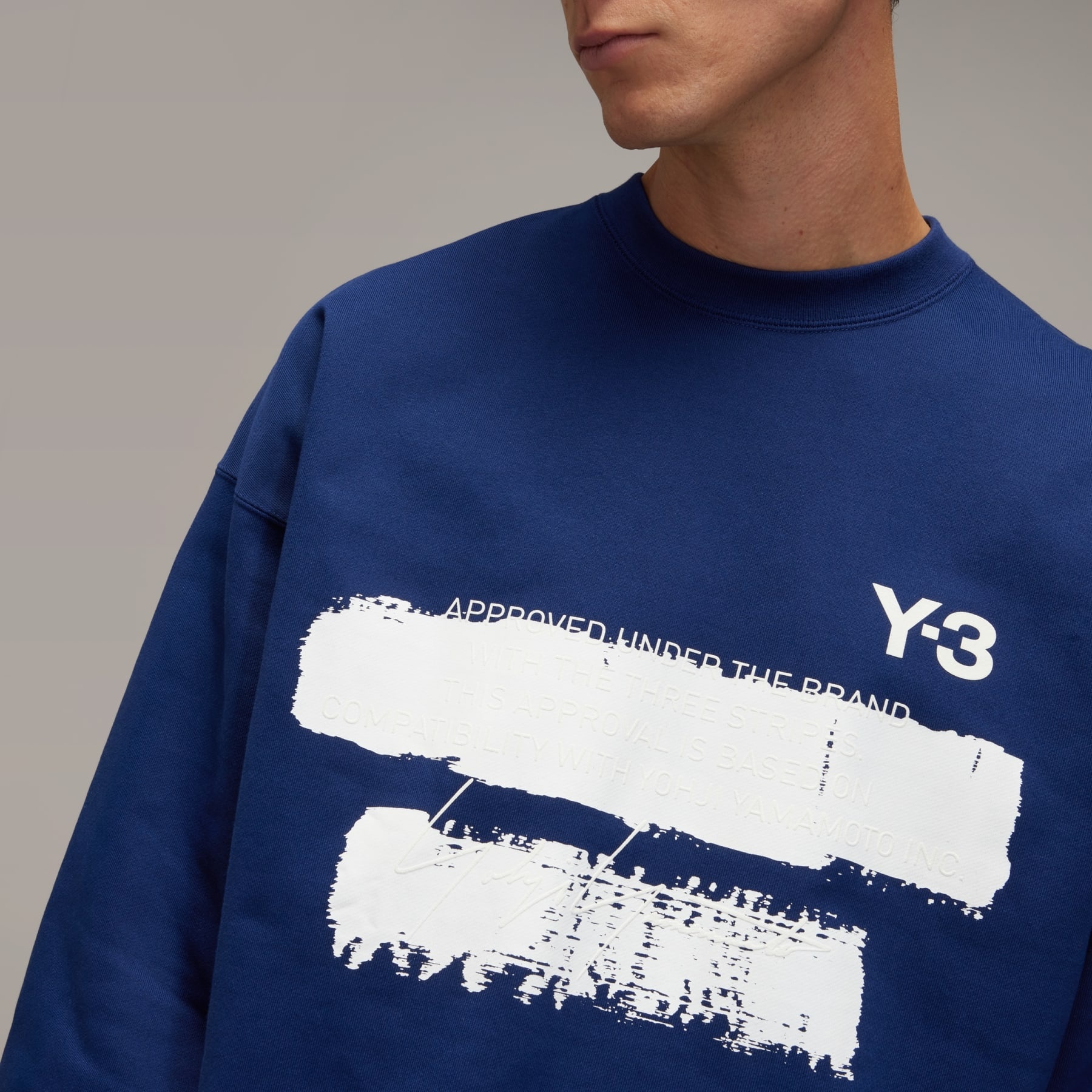 Y-3 Graphic Crew Sweater - 6