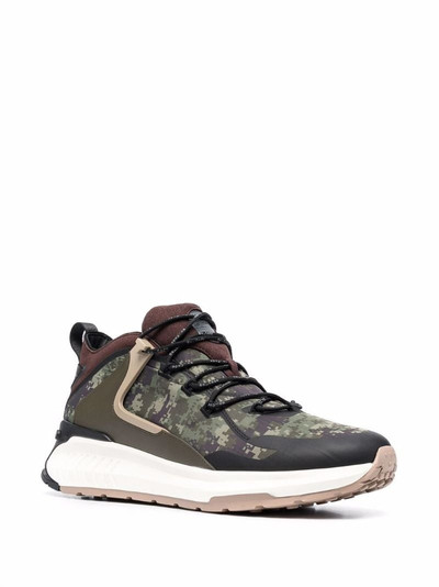 Tod's No_Code J camouflage-print sneakers outlook
