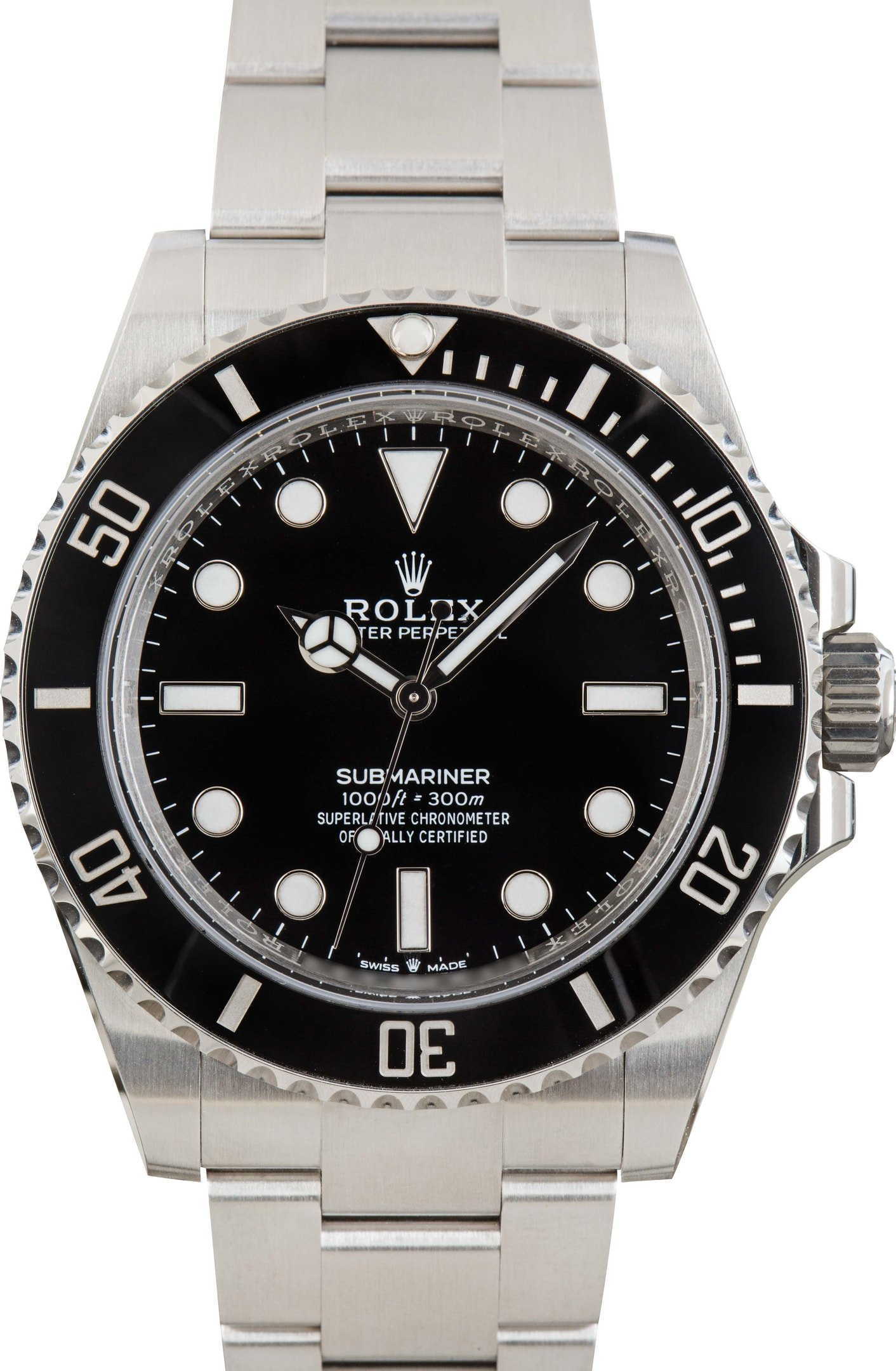 Rolex Submariner Ref 124060 No Date Dial - 1