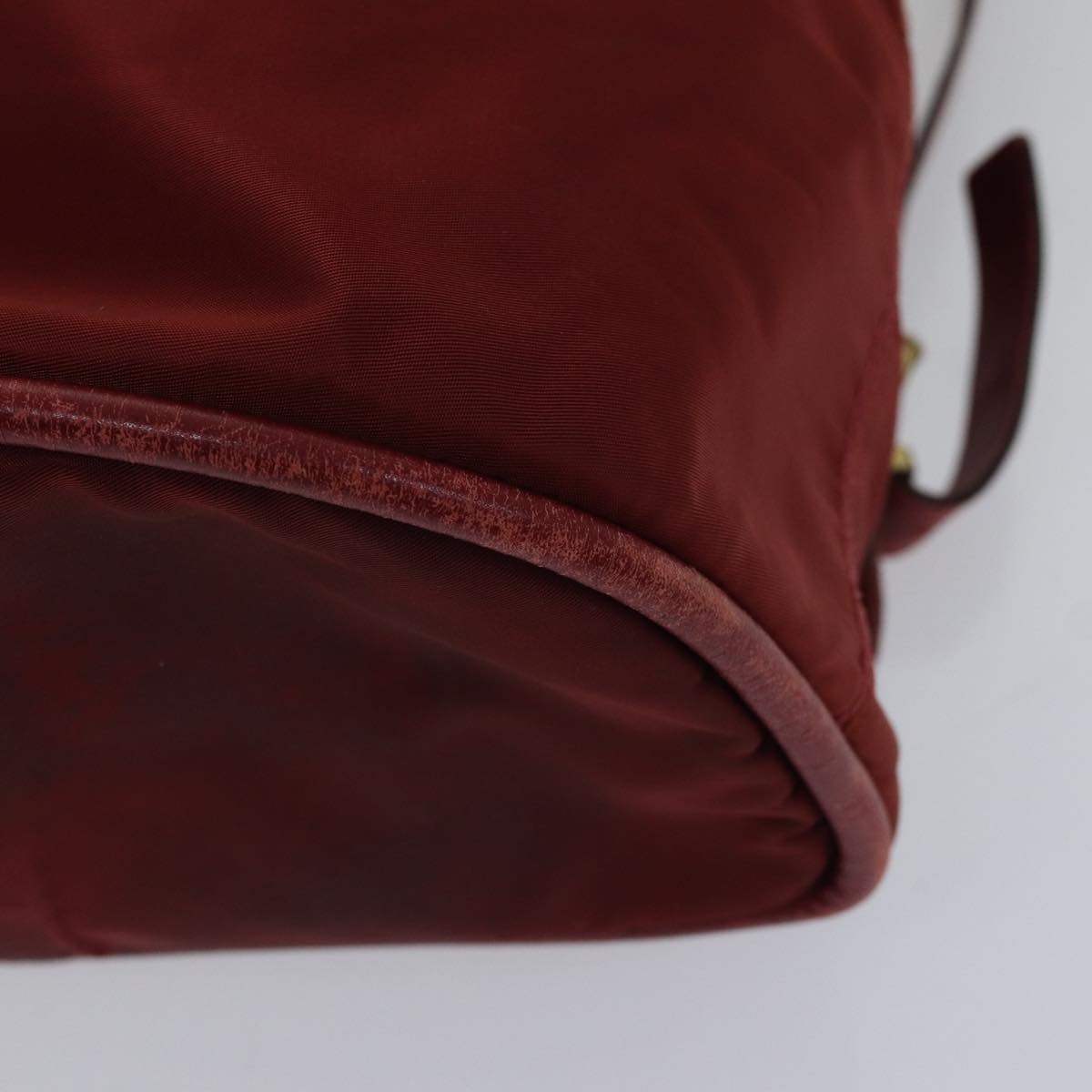 CELINE Backpack Nylon Red Gold - 11