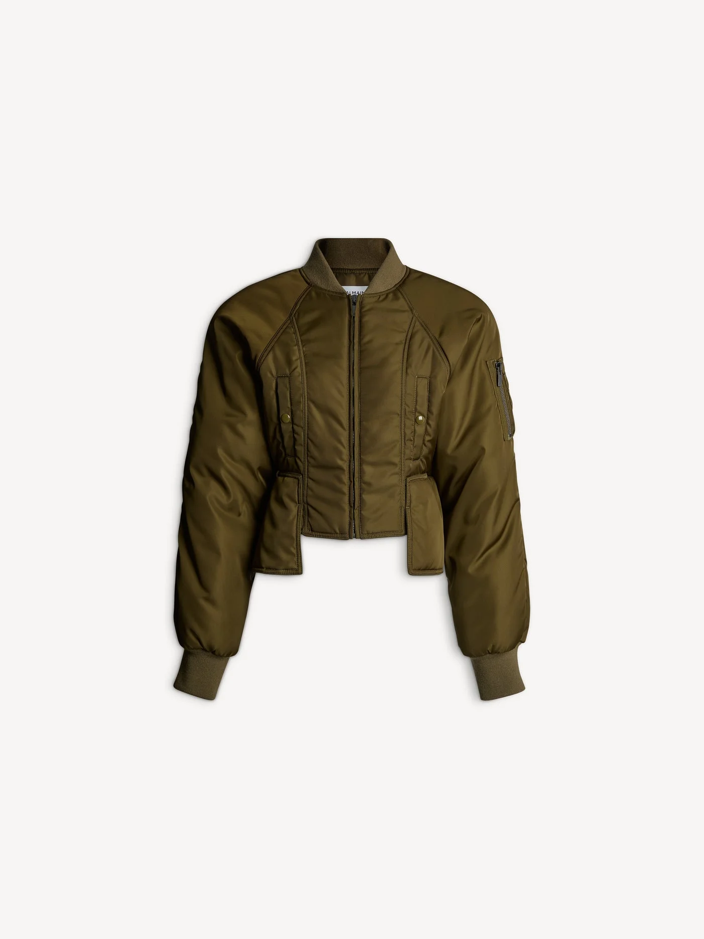 Nylon signature bomber jacket - 1