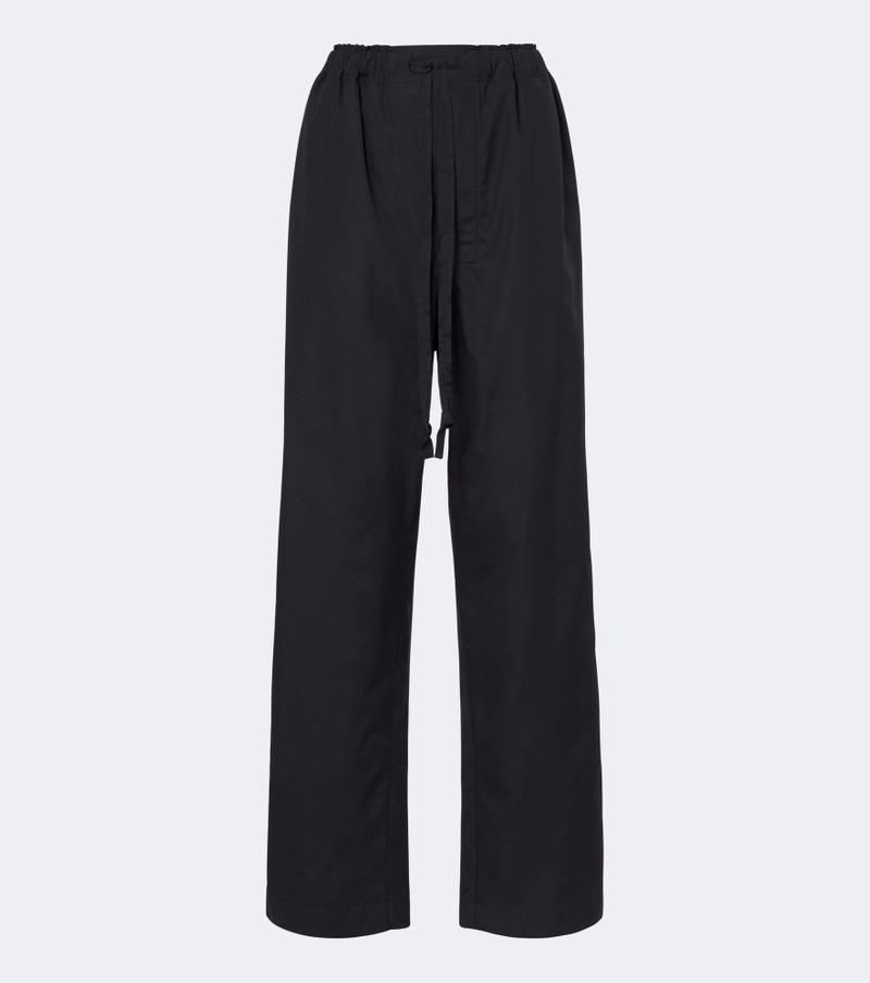 Cotton wide-leg pants 1