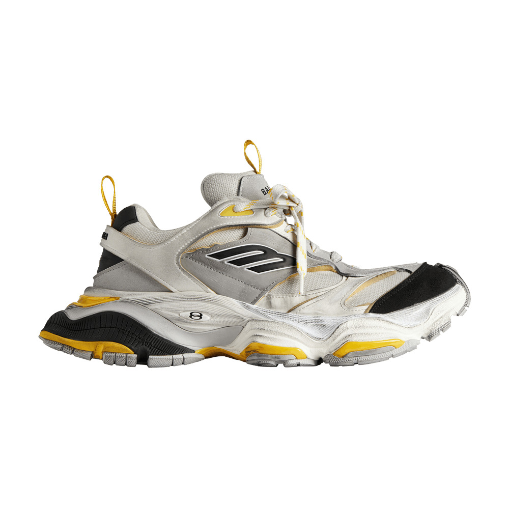 Balenciaga Cargo Sneaker 'Worn-Out - Grey Yellow' - 1