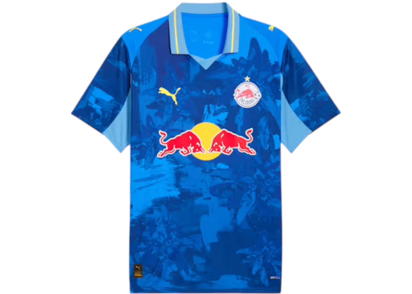 Puma KidSuper FC Red Bull Salzburg Replica Jersey Ultra Blue/Lemon Meringue - 1