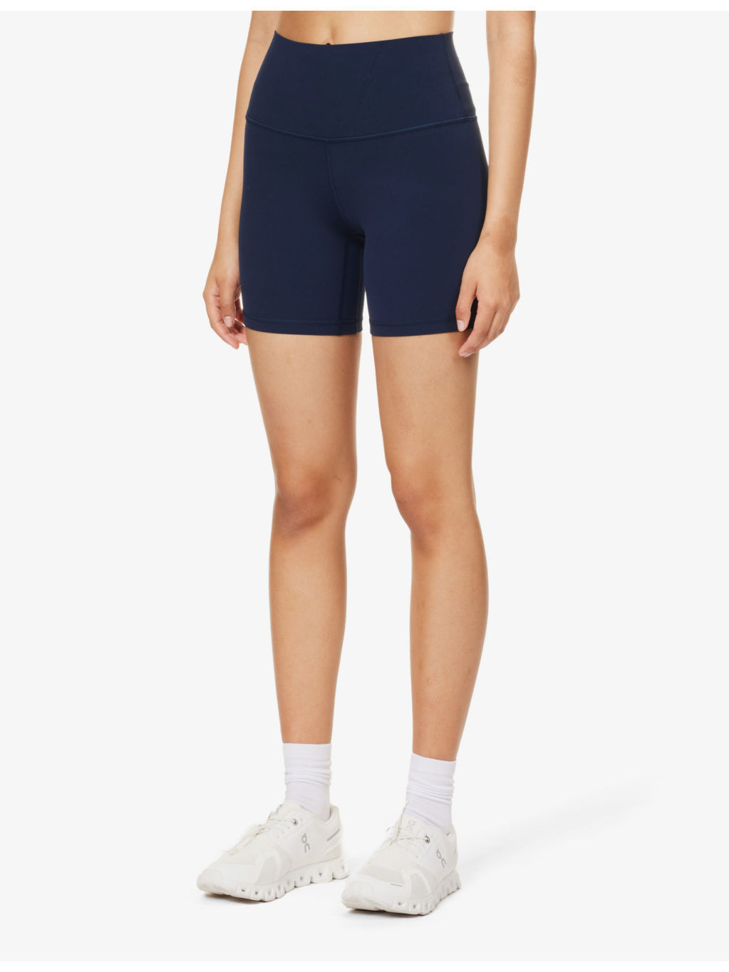 Align high-rise stretch-jersey shorts - 3