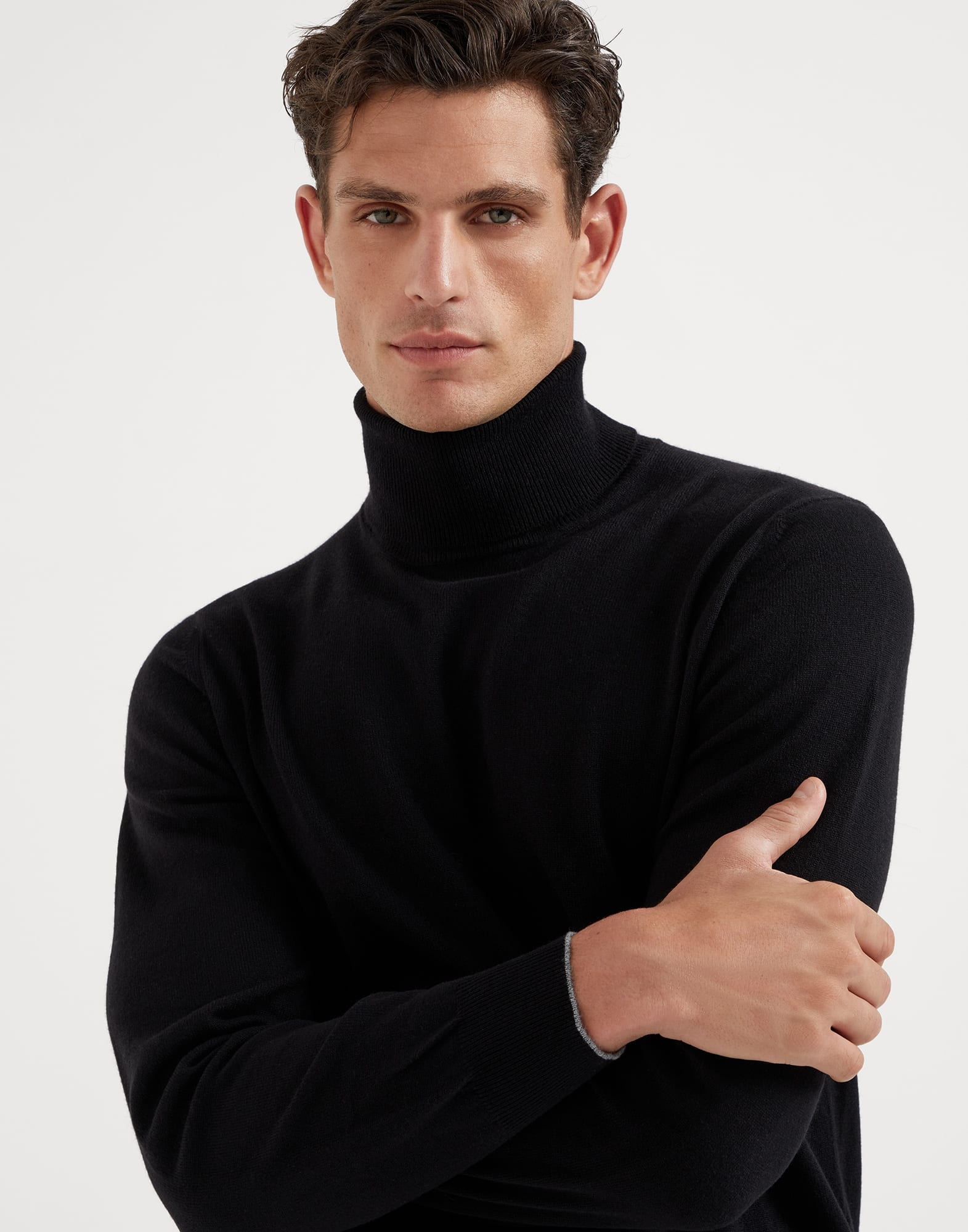 Cashmere turtleneck sweater - 3