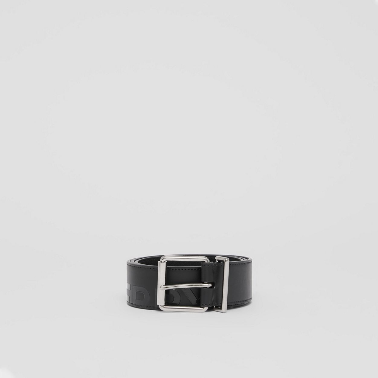 Horseferry Print Leather Belt - 4