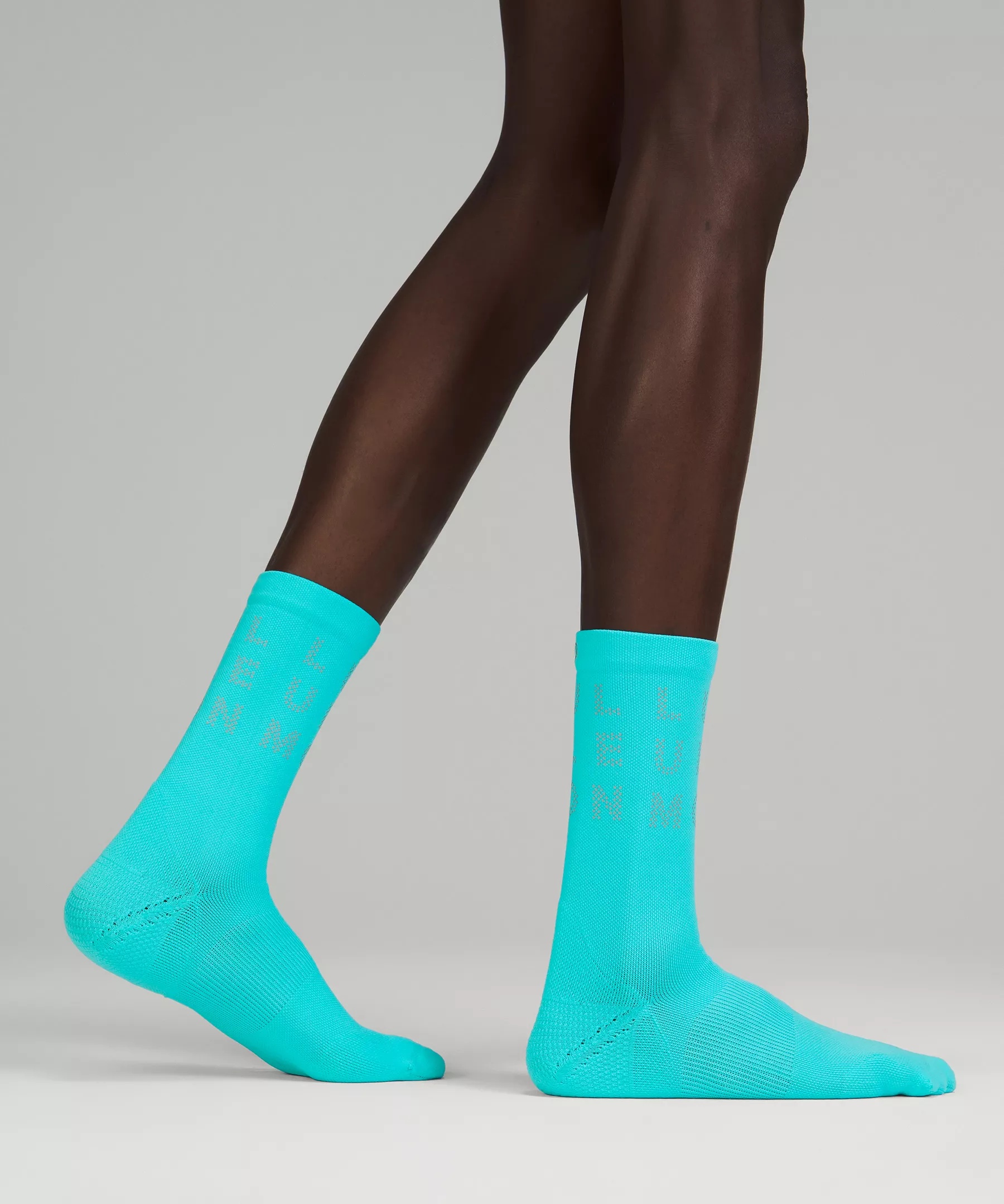 Men's Power Stride Crew Socks *Reflective - 2