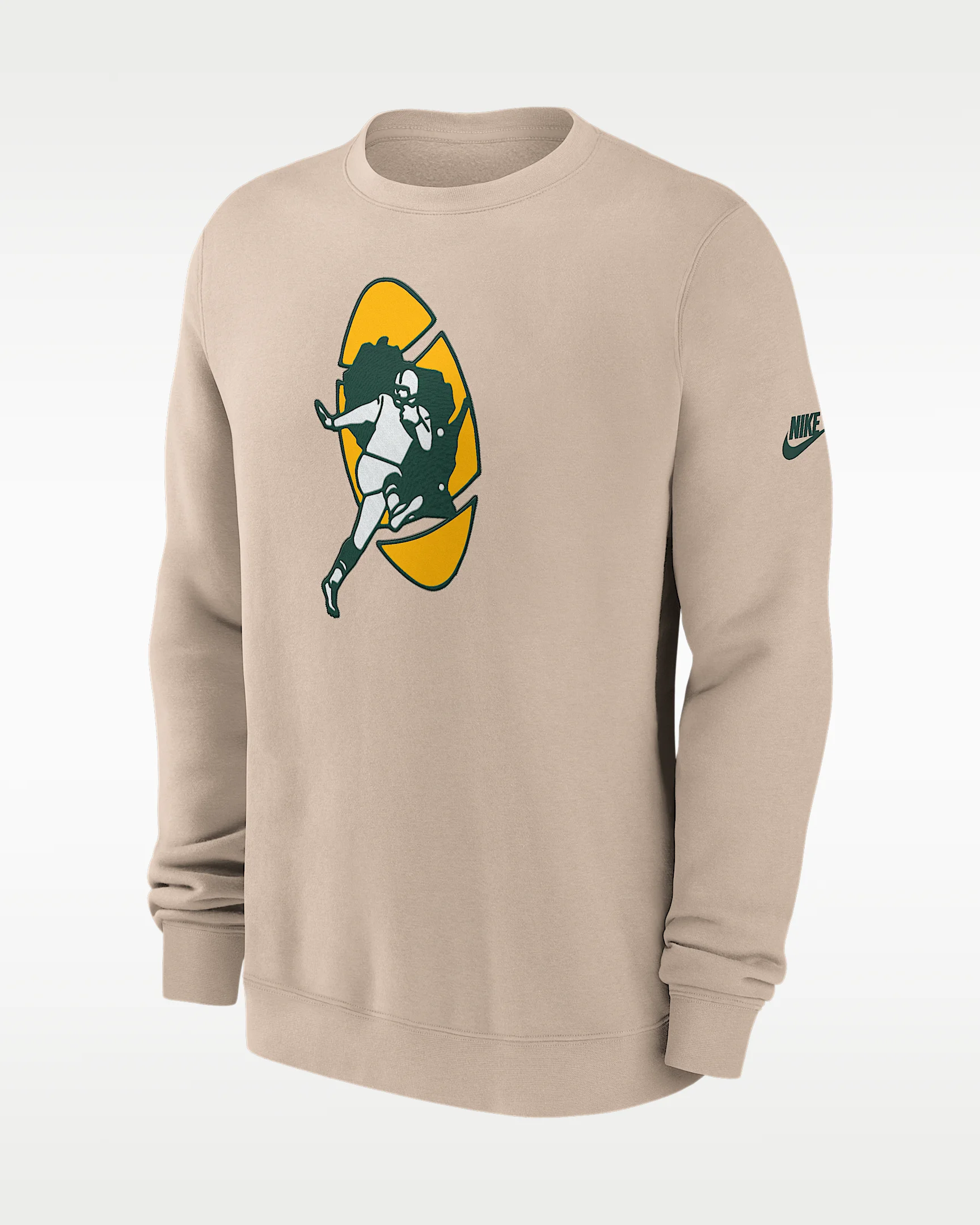 Green Bay Packers Rewind Club Men's Nike NFL Pullover Crew - 1