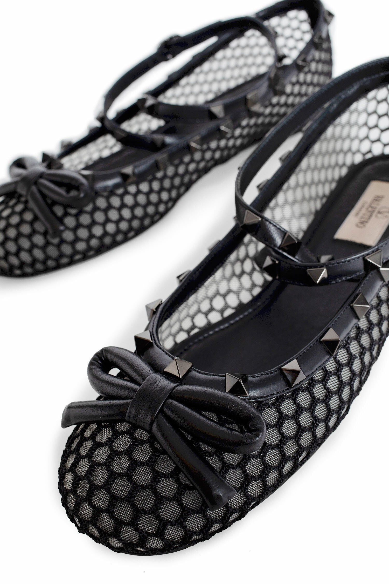 VALENTINO WOMAN BLACK FLATS - 6