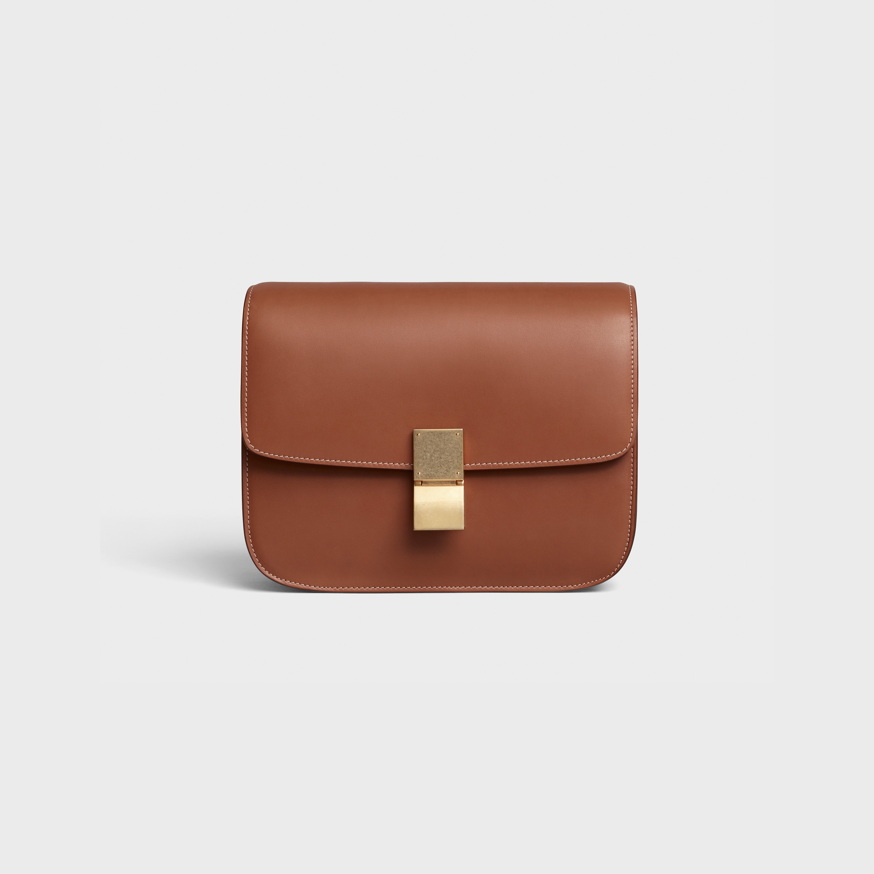 Medium Classic bag in natural calfskin - 1