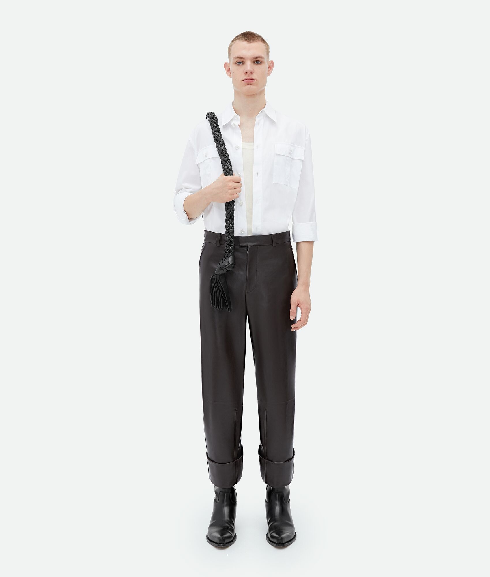Relaxed Fit Cotton Shirt - 5