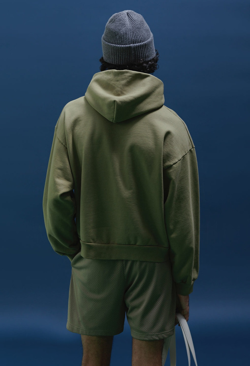 REPLICA OVERSIZED CROPPED HOODIE 8