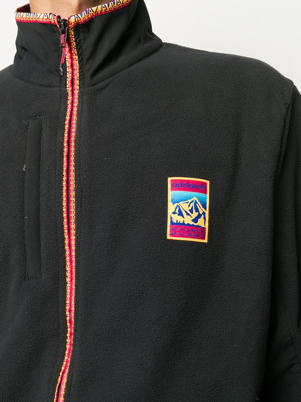 logo patch fleece - 5