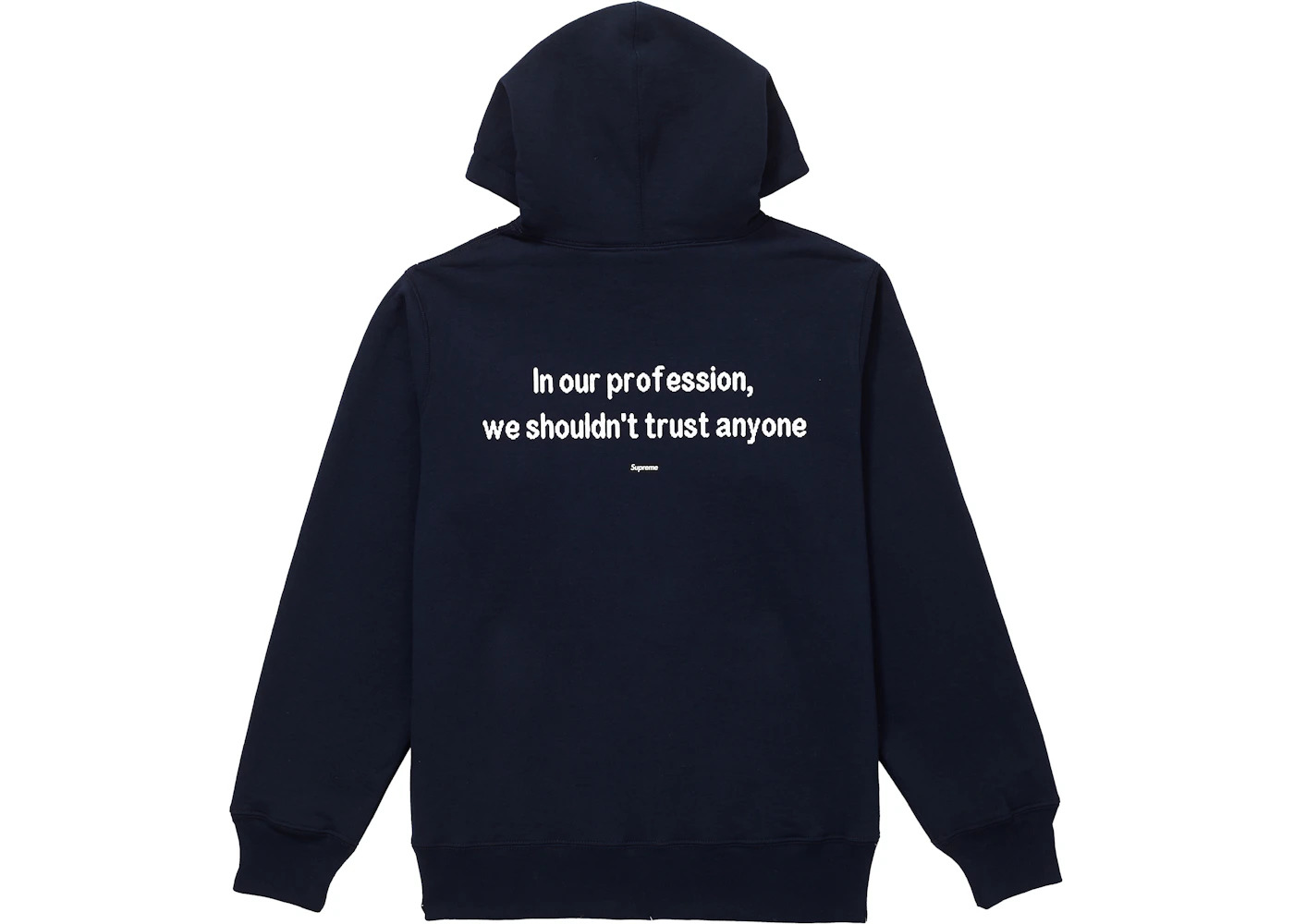 Supreme The Killer Hooded Sweatshirt Navy - 2