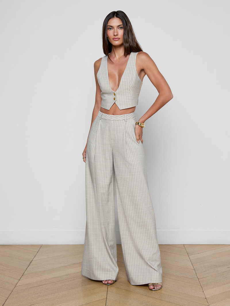 Devony Pinstriped Vest 4