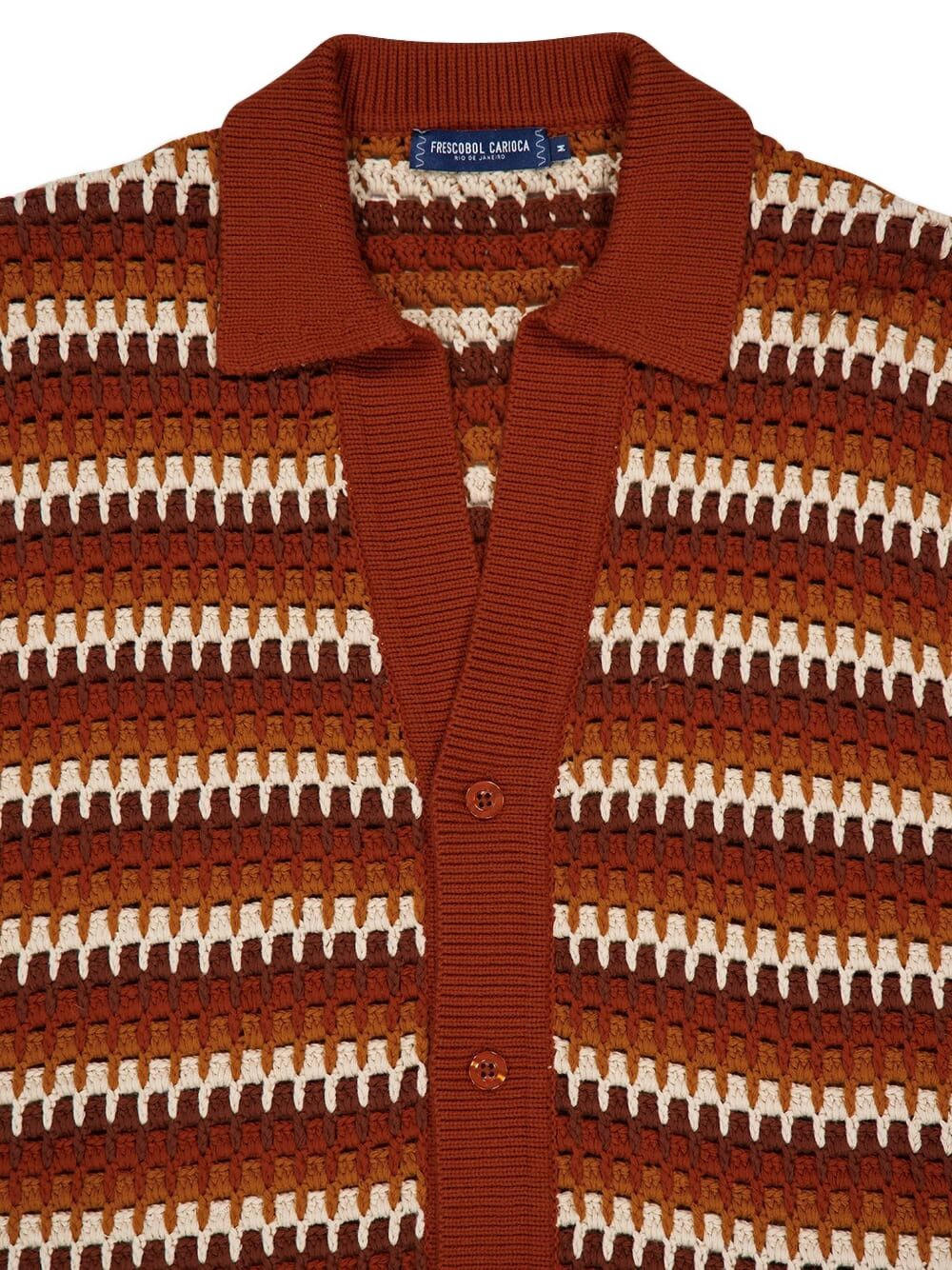 Pinto crochet striped shirt - 3