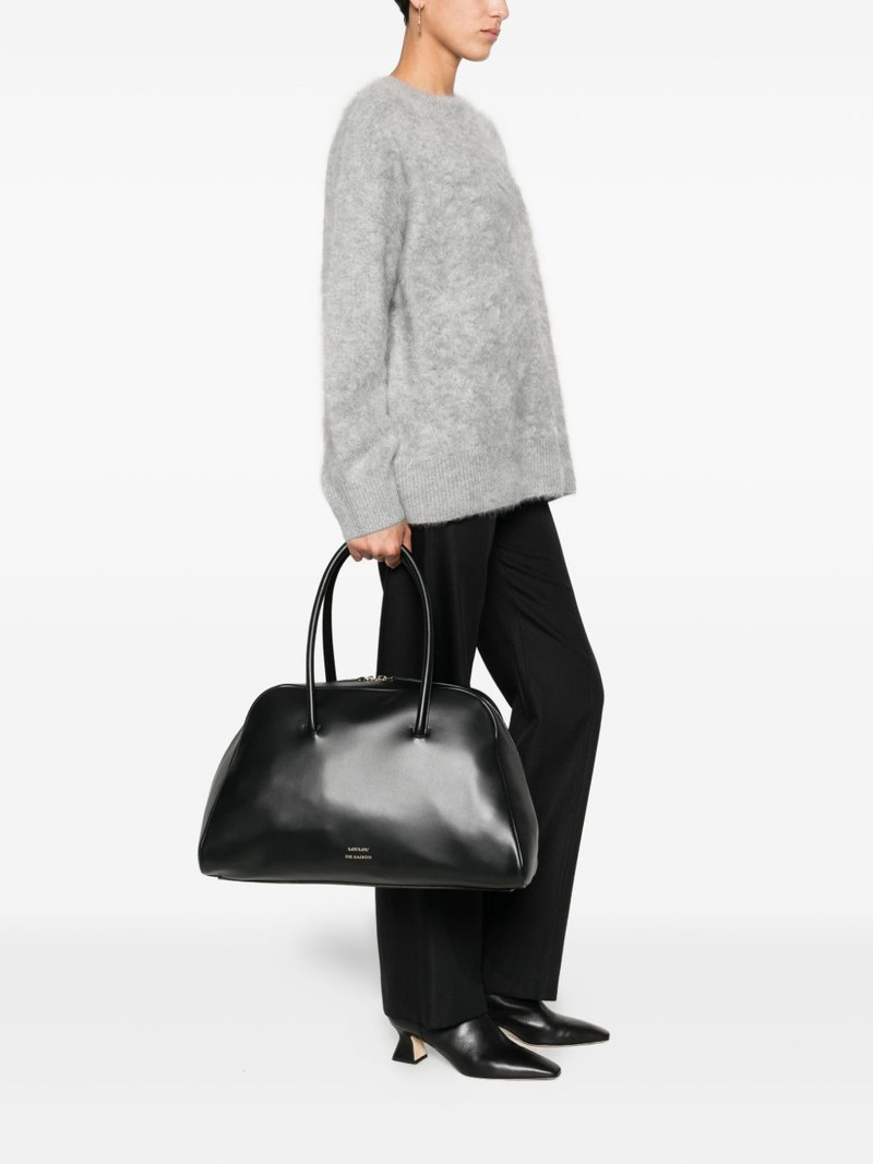 Loulou de Saison logo-print tote bag outlook