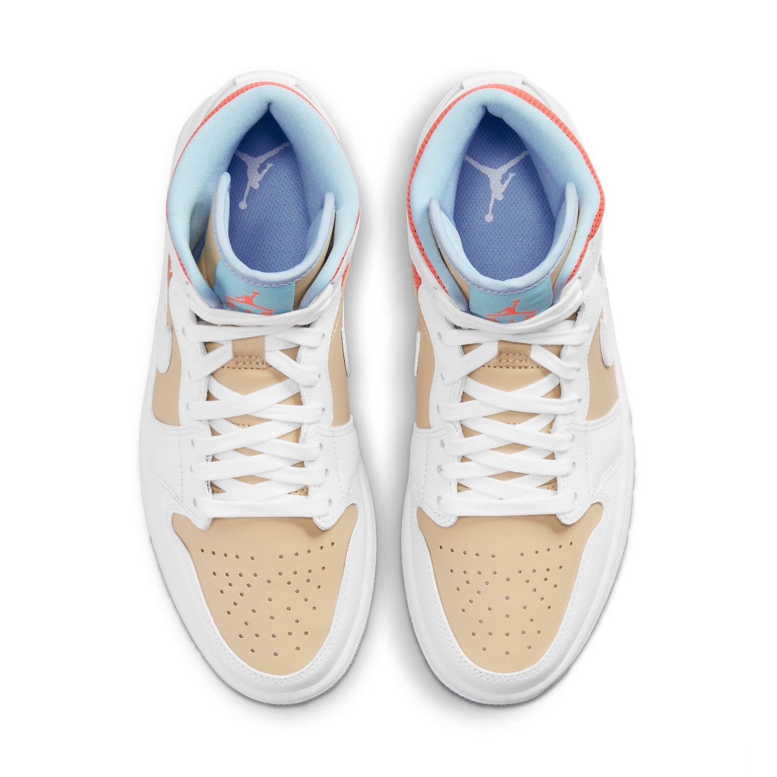 (WMNS) Air Jordan 1 Mid SE 'Sesame' CZ0774-200 - 4