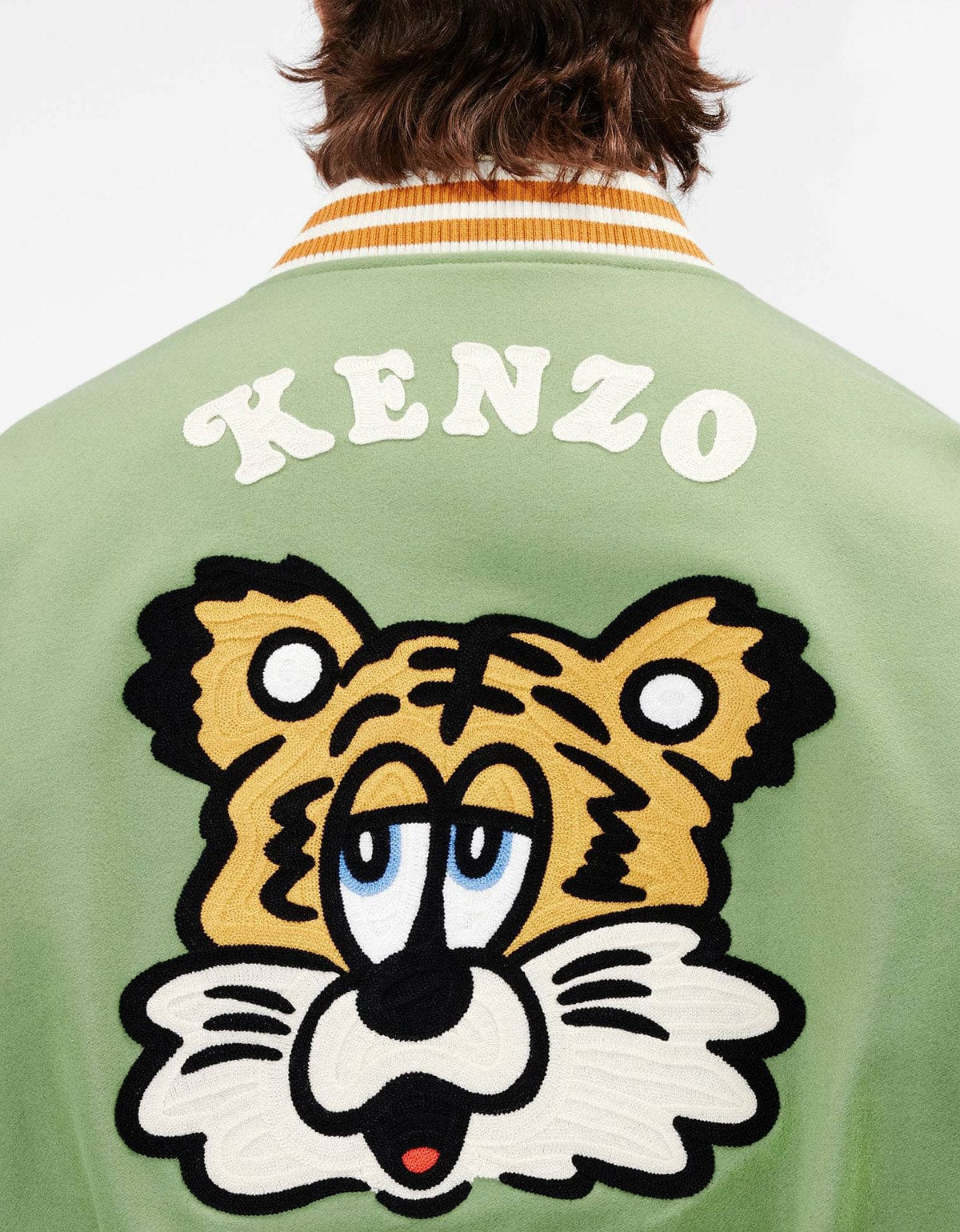Kenzo By Verdy Khaki Genderless Varsity Jacket - 6