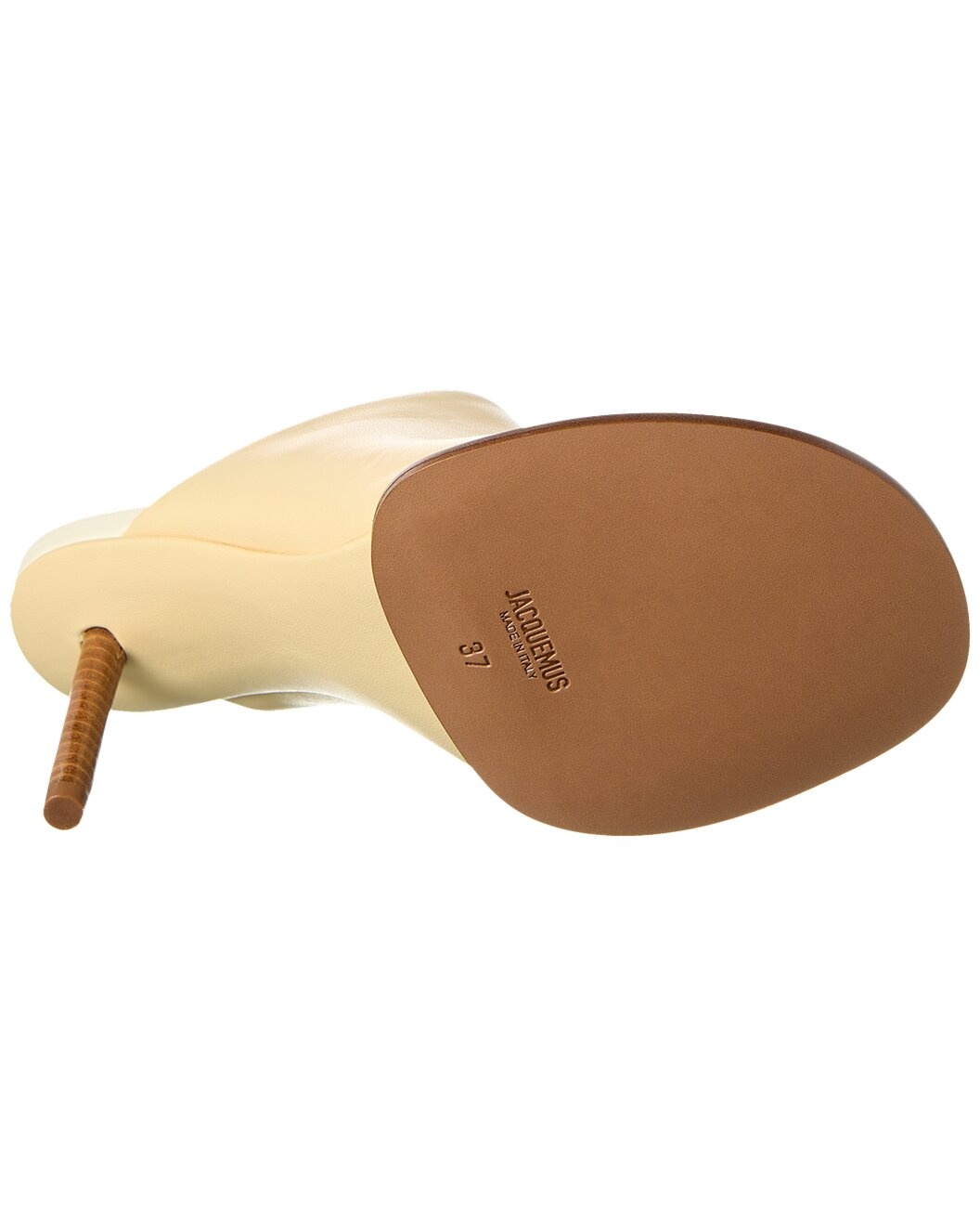 Jacquemus Les Mules Rond Carre Leather Mule - 4