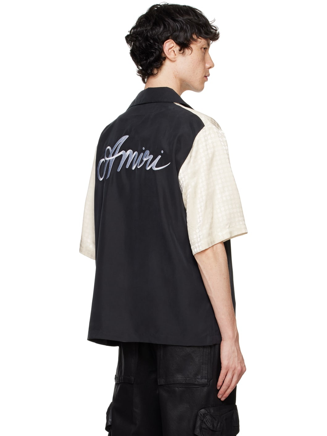 Black MA Quad Yoke Camp Shirt - 3