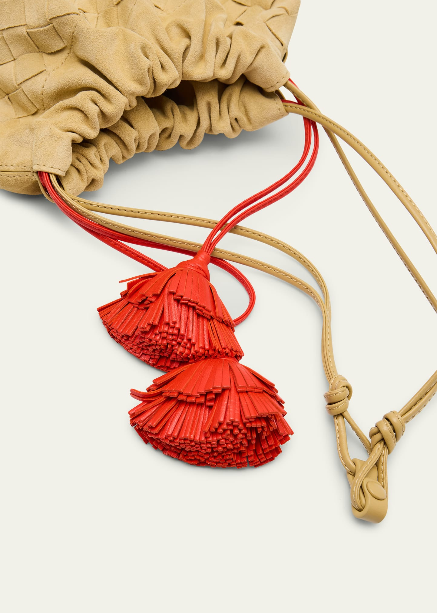 Soiree Dustbag Suede Pouch Bag - 5